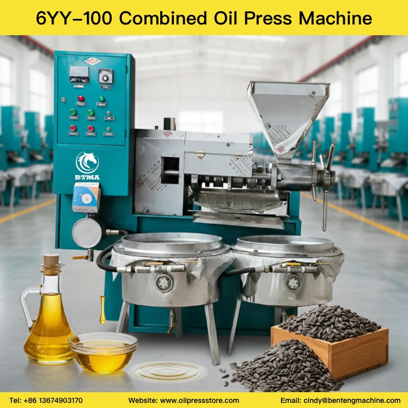 6YY-100 Combined Oil Press Machine